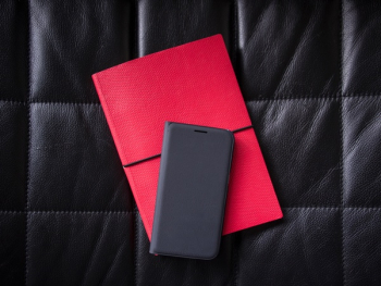 Free Photo of black, leather, phone
