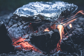 Free Photo of bonfire, fire, camping