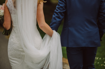 Free Photo of bride, groom, married