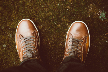 Free Photo of brown, leather, shoes