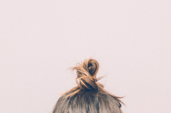 Free Photo of bun, hair, brunette Free Photo of bun, hair, brunette