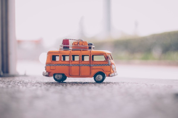 Free Photo of bus, vehicle, blur