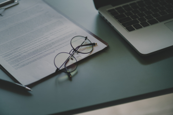 Free Photo of business, computer, contract Free Photo of business, computer, contract
