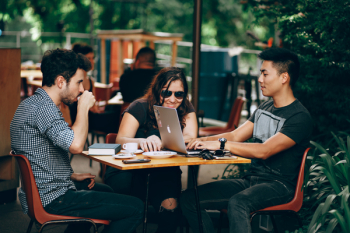 Free Photo of business meeting, people, coffee shop Free Photo of business meeting, people, coffee shop