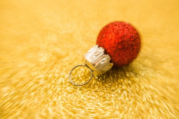 Free Photo of christmas, ornament, gold