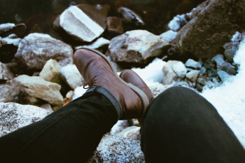 Free Photo of feet, leather, boots