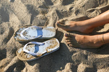 Free Photo of female, feet, flip-flop Free Photo of female, feet, flip-flop