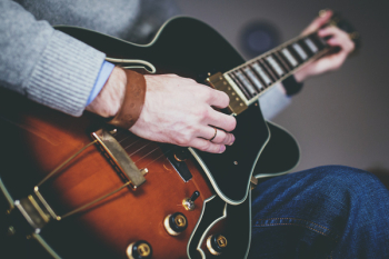 Free Photo of guitar, strings, music