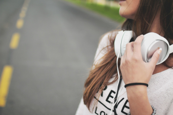 Free Photo of headphones, music, girl Free Photo of headphones, music, girl