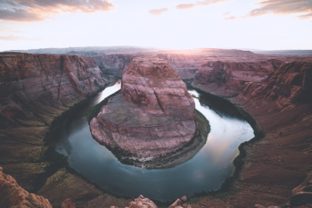 Free Photo of horseshoe, bend, river Free Photo of horseshoe, bend, river