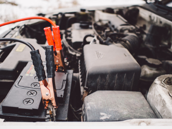 Free Photo of jumper cables, battery, engine Free Photo of jumper cables, battery, engine