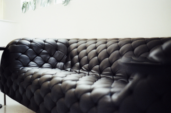 Free Photo of leather, couch, black