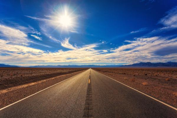 Free Photo of lonely, road, desert Free Photo of lonely, road, desert