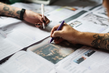 Free Photo of newspaper, paper, material Free Photo of newspaper, paper, material
