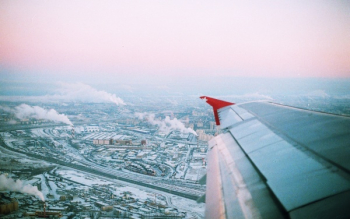 Free Photo of plane, airplane, wing