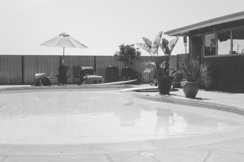 Free Photo of pool, backyard, umbrella Free Photo of pool, backyard, umbrella