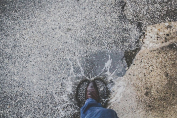 Free Photo of puddle, splash, leather