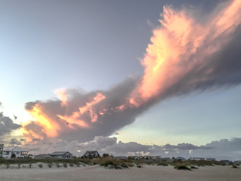 Free Photo of red, sky, beach Free Photo of red, sky, beach