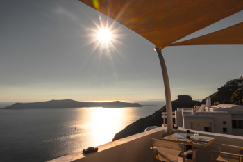 Free Photo of Santorini, Greece, sun Free Photo of Santorini, Greece, sun