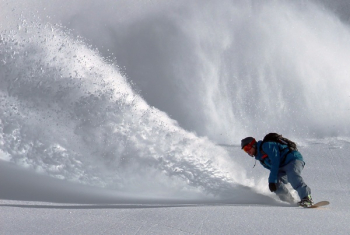 Free Photo of snowboarding, sport, snow