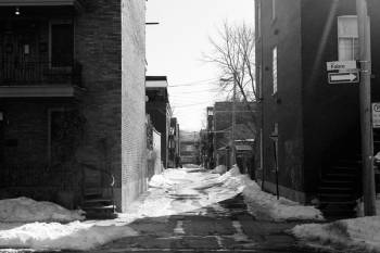 Free Photo of street, snow, building Free Photo of street, snow, building