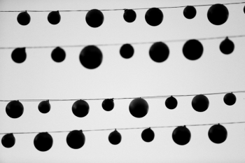 Free Photo of string, lights, circles Free Photo of string, lights, circles