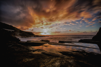 Free Photo of sunset, beach, travel Free Photo of sunset, beach, travel
