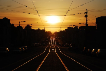 Free Photo of sunset, dusk, road Free Photo of sunset, dusk, road