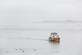 Free Photo of taxi, boat, ocean