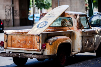 Free Photo of truck, vehicle, transportation