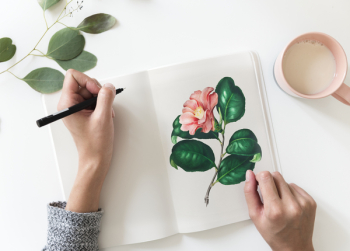 Free Photo of woman, art, botanic Free Photo of woman, art, botanic