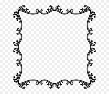 Free Picture - Black Border Transparent Background