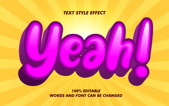 Free Pink Valentine Effect Text