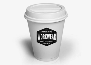 Free Plastic Cup Packaging Mock-up workwear label design co. 