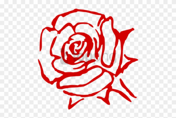 Free Png Download Art Line Red Rose Png Images Background - Red Roses Line Art