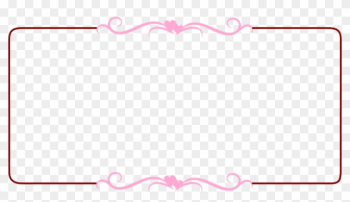 Free Png Download Borders Clipart Png Images Background - Transparent Background Border Pink Png