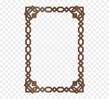 Free Png Download Decorative Border Frame Clipart Png - Rectangle Decorative Borders Vector