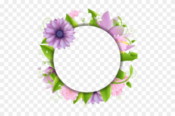 Free Png Download Flower Designs For Borders Png Images - Border Flowers Png Hd