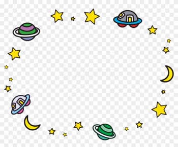 Free Png Download Space Planet Border Png Images Background - Border Clipart Outer Space