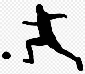 Free Png Football Player Silhouette Png Images Transparent - Png People Silhouettes Football