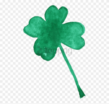 Free Png Watercolor Four Leaf Clover Free Png Image - Watercolor Four Leaf Clover Free