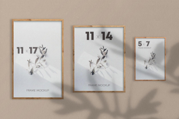 Free Poster Frames Mockup