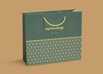 Free Premium Shopping Bag Mockup | eyMockup