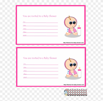 Free Printable Invitations For Girl Baby Shower - Baby Shower