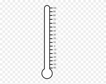 Free Printable Thermometer Blank Thermometer Clip Art - 0 Degrees Fahrenheit Thermometer