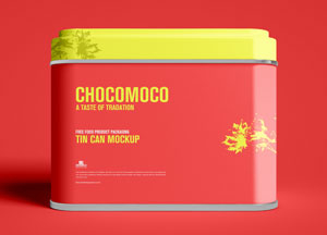 Free Product Packaging Tin Can Mockup PSD chocomoco a taste of tradation tin can mockup Free Product Packaging Tin Can Mockup PSD chocomoco a taste of tradation tin can mockup