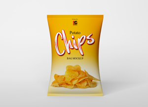 Free PSD Packaging Chips Mockup potato bag mockup Free PSD Packaging Chips Mockup potato bag mockup