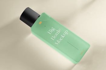 Free Rectangle Bottle Packaging Mockup Free Rectangle Bottle Packaging Mockup