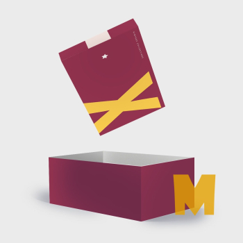 Free Rectangle Shoe Box Mockup