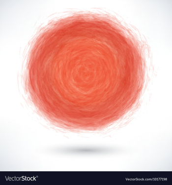 FREE Red brush stroke in the form of a circle vector image FREE Red brush stroke in the form of a circle vector image